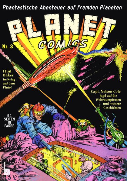 Cover von Planet Comics Nr. 3