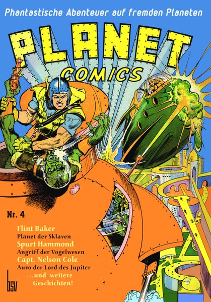 Cover von Planet Comics Nr. 4