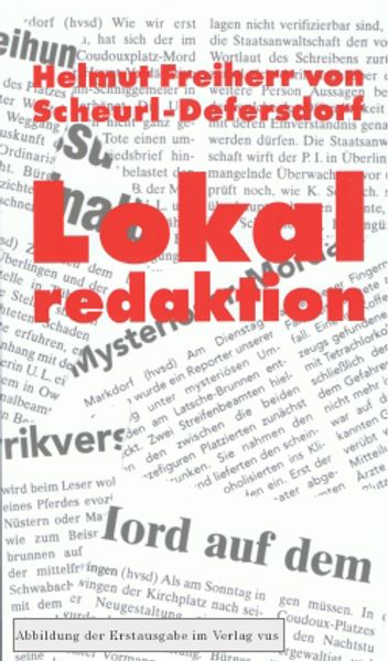 Cover von Lokalredaktion