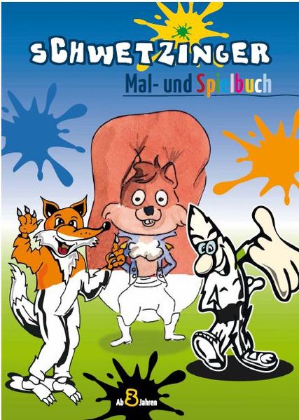 Cover von Mal- und Spielbuch