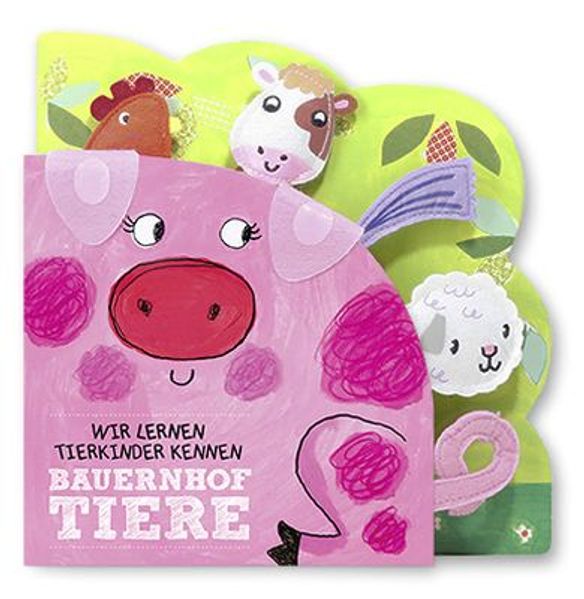 Cover von Wir lernen Tierkinder kennen – Bauernhoftiere