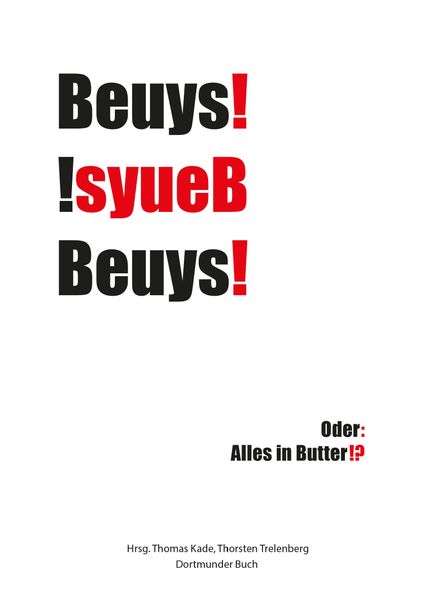 Cover von Beuys! Beuys! Beuys!