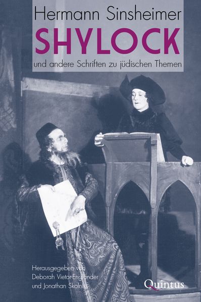 Cover von Shylock und andere Schriften zu jüdischen Themen
