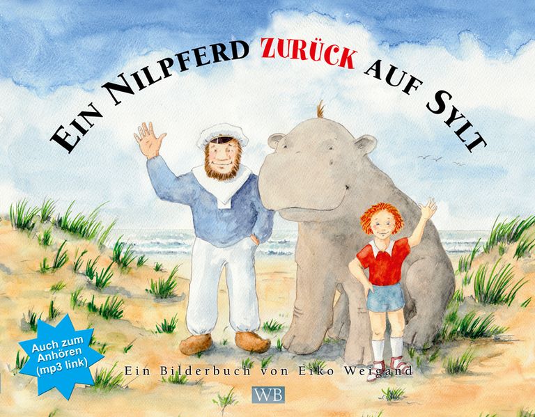 Cover von Ein Nilpferd zurück auf Sylt