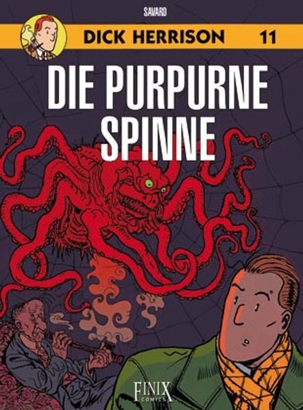 Cover von Dick Herrison / Die purpurne Spinne