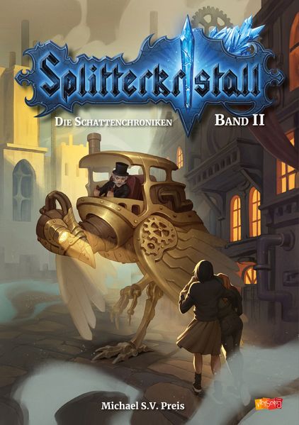 Cover von Splitterkristall – Die Schattenchroniken Band 2