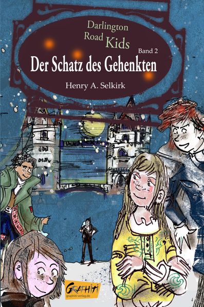 Cover von Die Darlington Road Kids, Band 2 – Der Schatz des Gehenkten