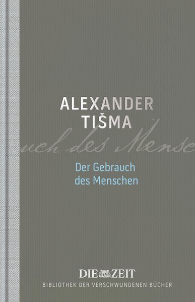 Cover von Der Gebrauch des Menschen