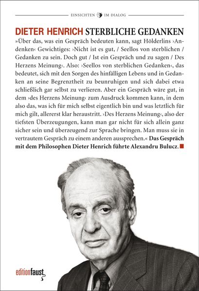 Cover von Sterbliche Gedanken