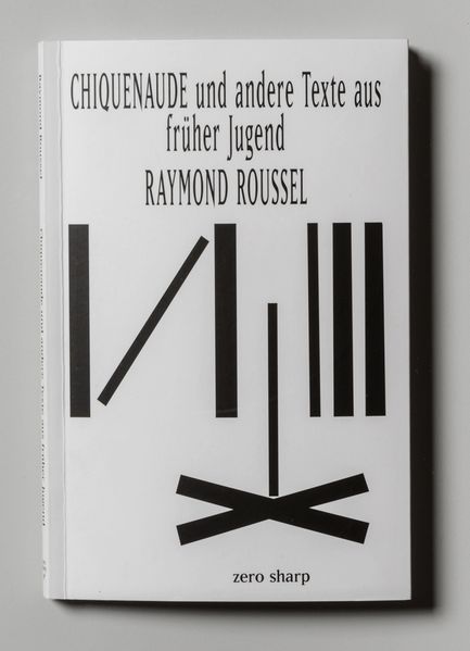 Cover von Chiquenaude und andere Texte aus früher Jugend