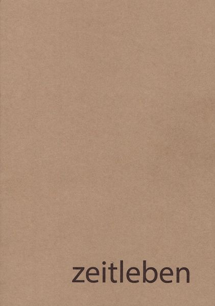 Cover von zeitleben. gedichte