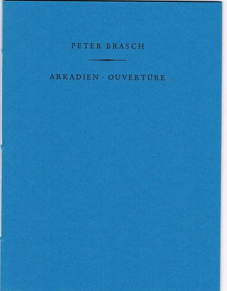 Cover von Arkadien. Ouvertüre