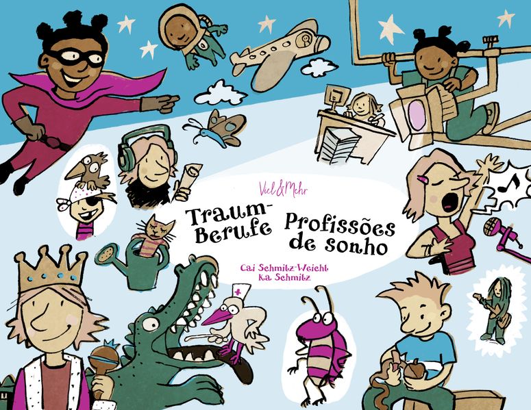 Cover von Traumberufe – Ausgabe Deutsch-Portugiesisch