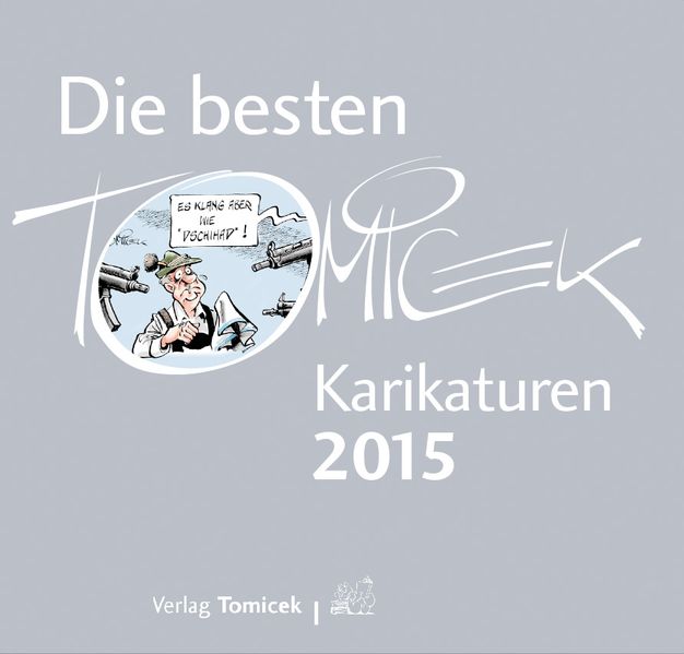 Cover von Die besten Tomicek Karikaturen 2015