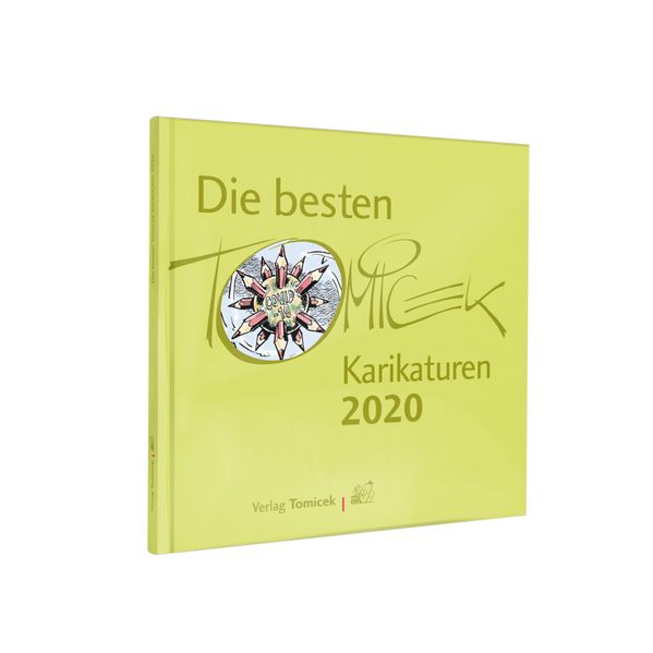 Cover von Die besten Tomicek Karikaturen 2020