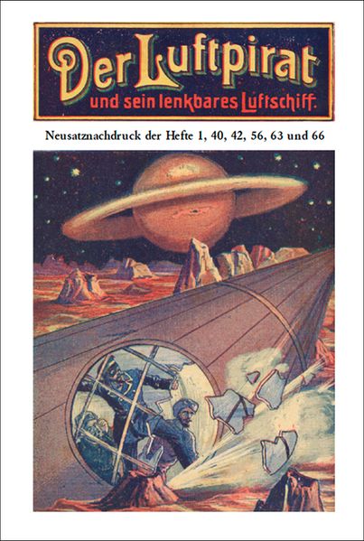 Cover von Der Luftpirat und sein lenkbares Luftschiff