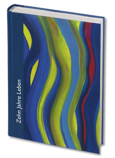 Cover von Zehn Jahre Leben – blau