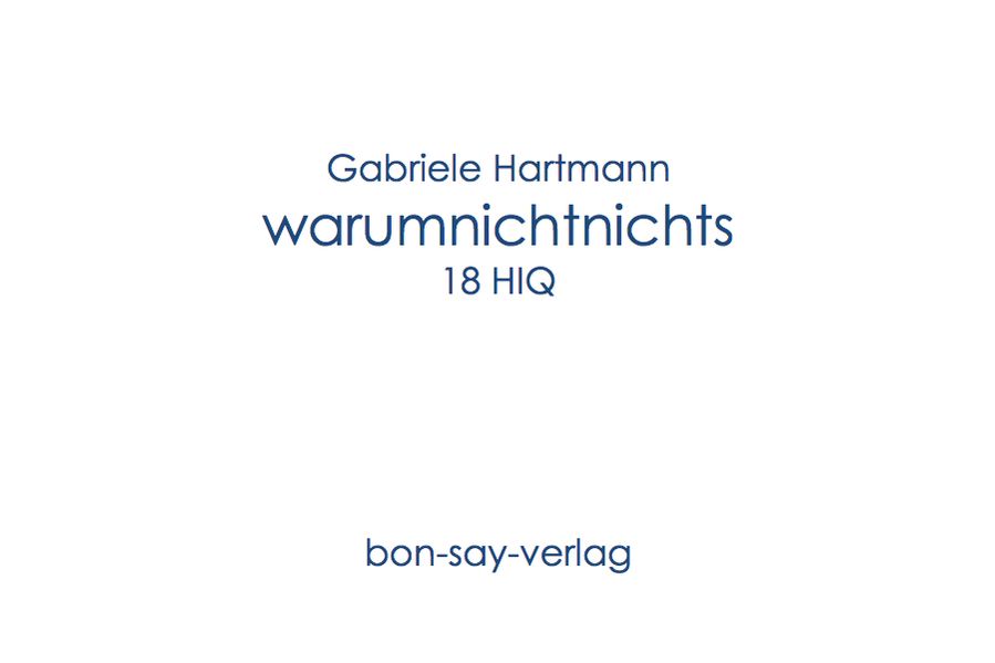 Cover von warumnichtnichts