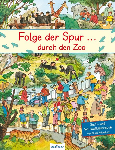 Cover von Folge der Spur… durch den Zoo