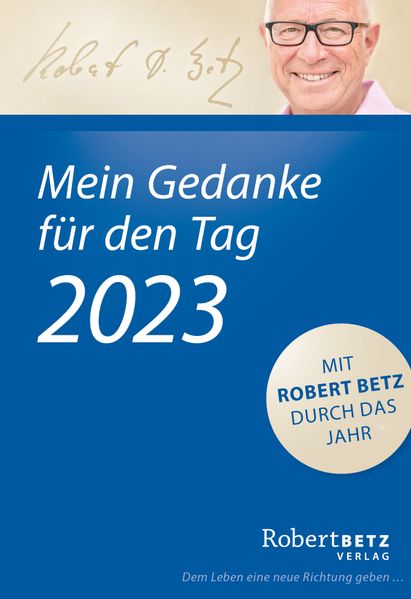 Cover von Mein Gedanke für den Tag – Abreißkalender 2023