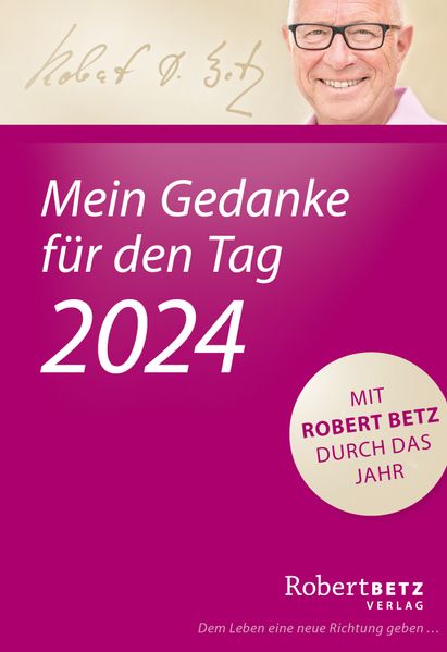 Cover von Mein Gedanke für den Tag – Abreißkalender 2024