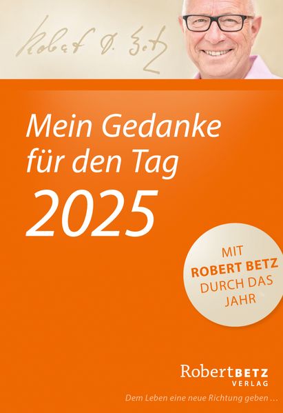 Cover von Mein Gedanke für den Tag – Abreißkalender 2025