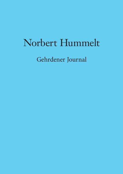 Cover von Gehrdener Journal