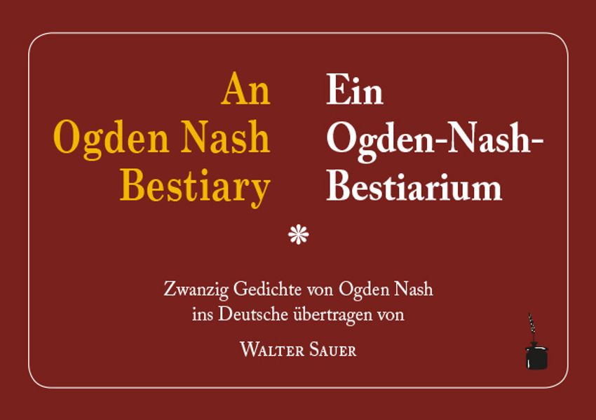 Cover von An Ogden Nash Bestiary / Ein Ogden-Nash-Bestiarium