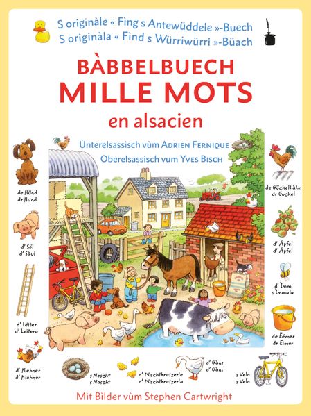 Cover von Bàbbelbuech. Mille mots en alsacien