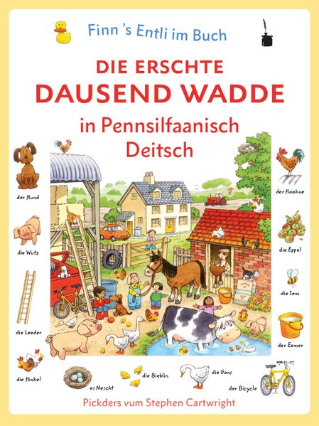 Cover von Die erschte dausend Wadde in Pennsilfaanisch Deitsch