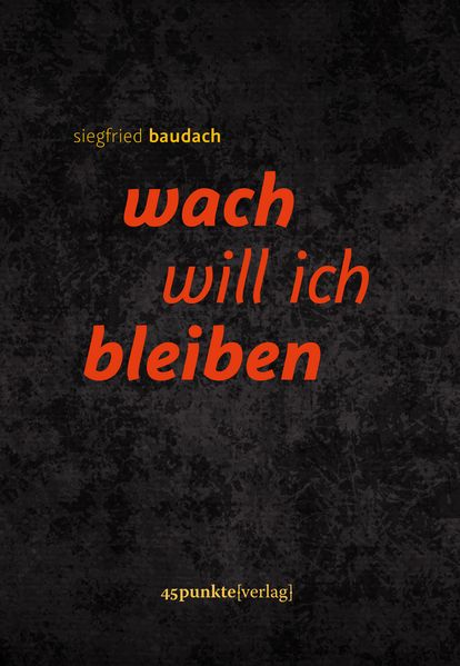 Cover von wach will ich bleiben