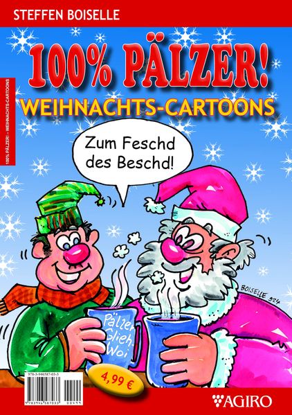 Cover von 100% PÄLZER! Weihnachts-Cartoons