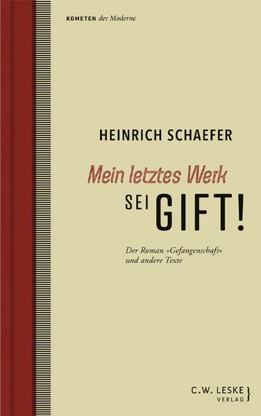 Cover von Mein letztes Werk sei Gift!