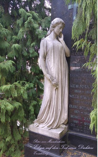 Cover von Elegie auf den Tod eines Dichters
