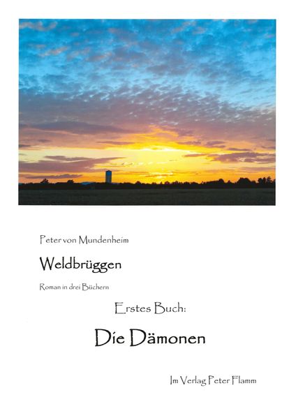 Cover von Weldbrüggen. Roman in drei Büchern