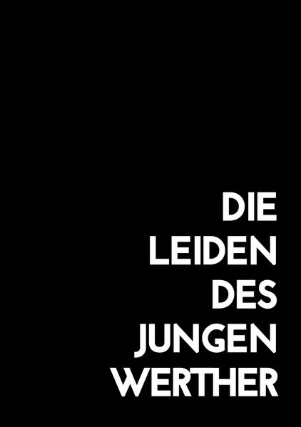 Cover von Die Leiden des jungen Werther