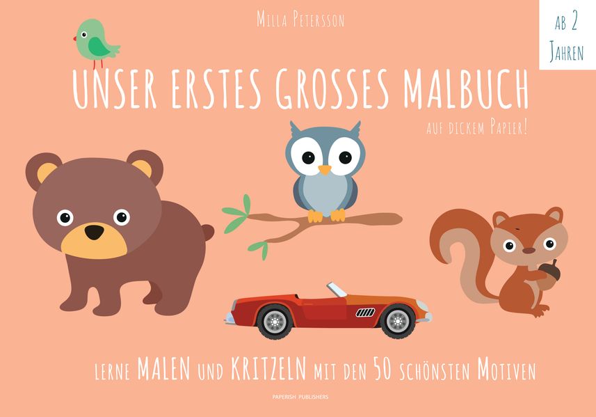 Cover von Unser erstes großes Malbuch
