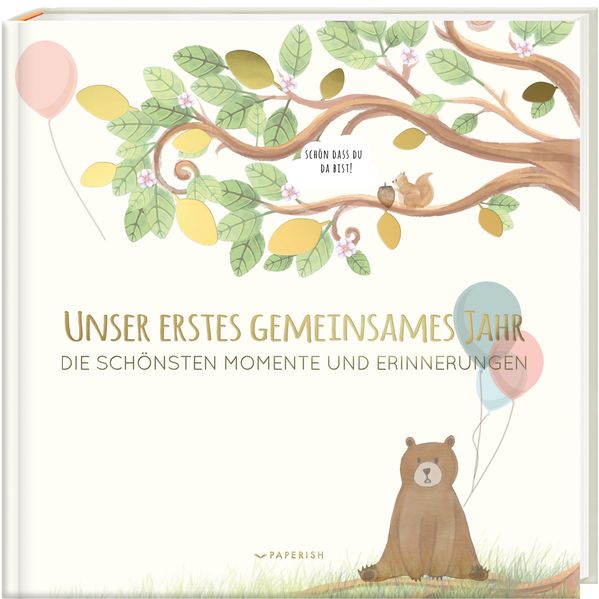 Cover von Babyalbum – UNSER ERSTES GEMEINSAMES JAHR