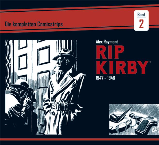 Cover von Rip Kirby: Die kompletten Comicstrips / Band 2 1947 – 1948