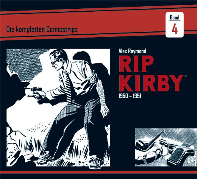 Cover von Rip Kirby: Die kompletten Comicstrips / Band 4 1950 – 1951
