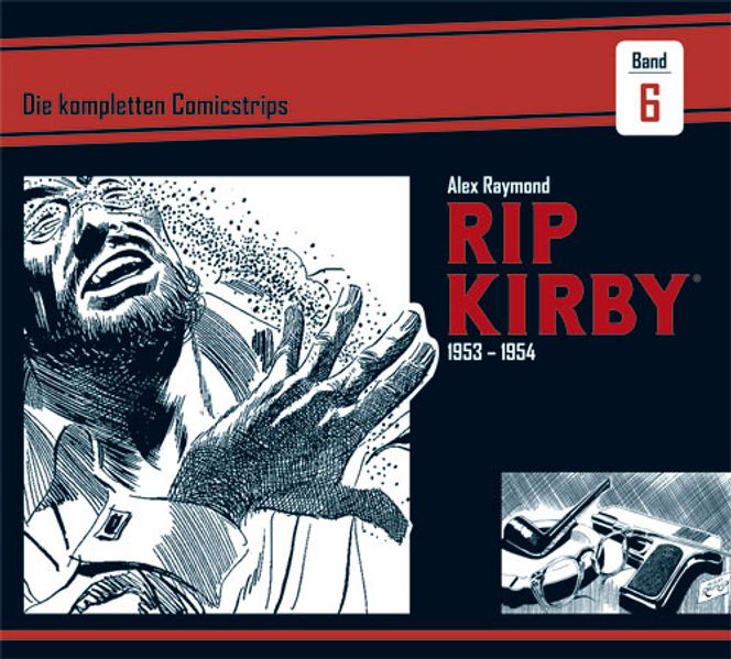 Cover von Rip Kirby: Die kompletten Comicstrips / Band 6 1953 – 1954