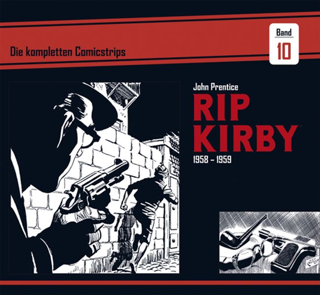 Cover von Rip Kirby: Die kompletten Comicstrips / Band 10 1958 – 1959