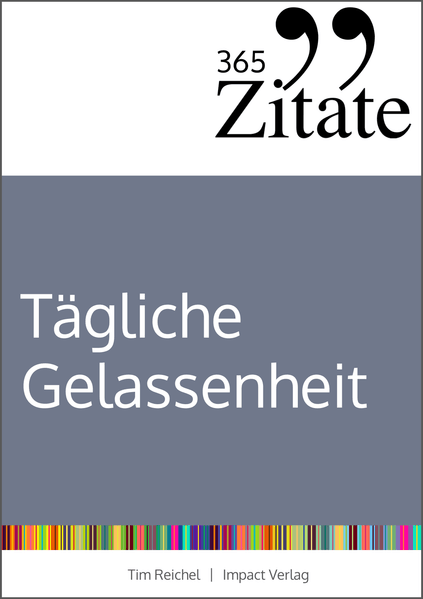 Cover von 365 Zitate für stoische Gelassenheit