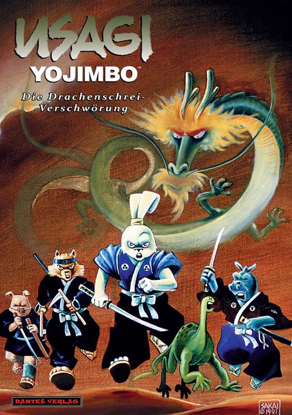 Cover von Usagi Yojimbo 4 – Die Drachenschrei-Verschwörung