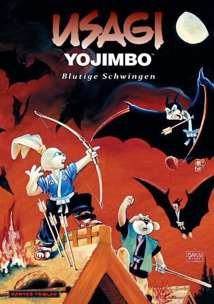 Cover von Usagi Yojimbo 5 – Blutige Schwingen