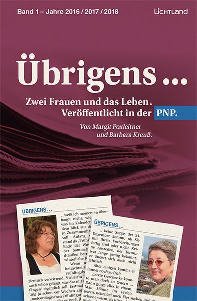 Cover von Übrigens … Band 1 – Jahre 2016/2017/2018