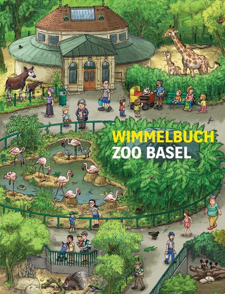 Cover von Wimmelbuch Zoo Basel