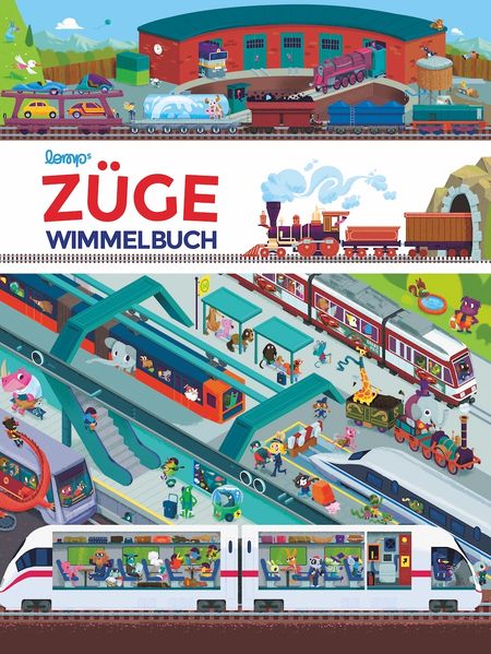 Cover von Züge Wimmelbuch