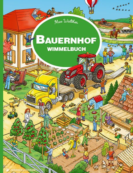 Cover von Bauernhof Wimmelbuch