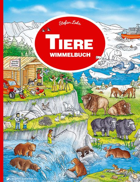 Cover von Tiere Wimmelbuch
